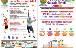 Virade de l'Espoir, stages de Toussaint, etc...