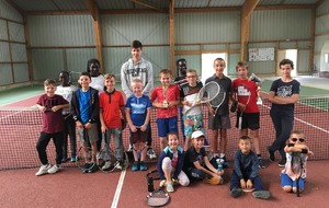 Le stage d'été avec nos jeunes et des résultats de Tournois