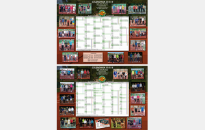 Calendrier 2017/18 en préparation !