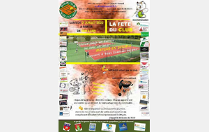 LA FÊTE DU CLUB  samedi 2 juillet 2022 