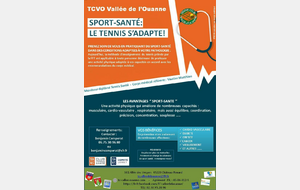 SPORT-SANTÉ _ Le Tennis s'adapte !