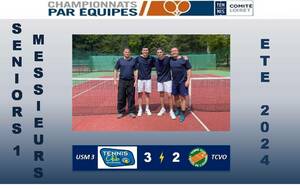 Résultat Séniors messieurs équipe 1