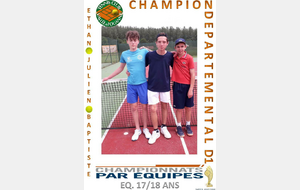 Finale 17/18 contre CJF 3/0 pour TCVO