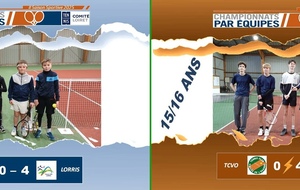 Résultats de la 5ème journée 11/12 ans et 15/16 ans