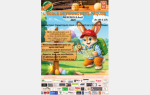 Fête de Pâques pour les enfants de l'école de tennis aura lieu le 8 avril 2026