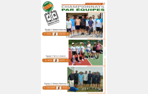 Résultats de la 5ème journée championnats séniors