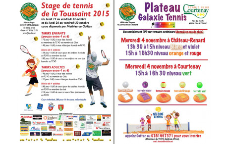 Virade de l'Espoir, stages de Toussaint, etc...