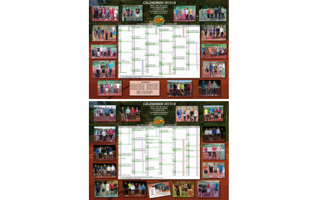 Calendrier 2017/18 en préparation !