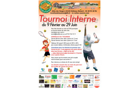 Modifications Tournoi Interne