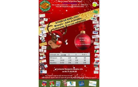 Stage de NOEL 2021