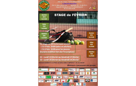 Stage de février 