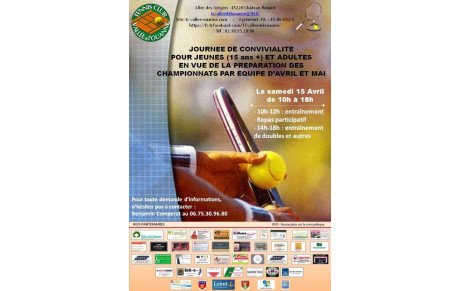 Affiche préparation championnat