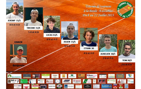La tournée de tournois à la Baule 2023