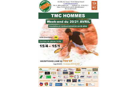 TMC HOMMES  15/4 à 15/1