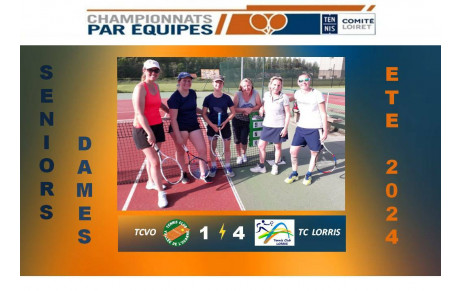 Résultats championnats femmes 3ème journée