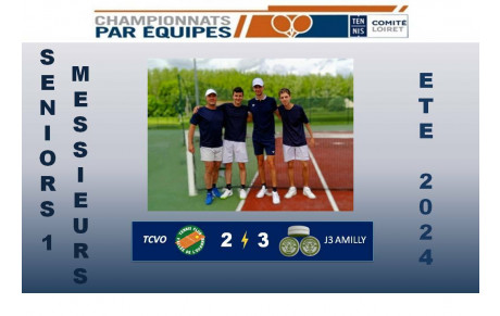 Résultats championnats séniors hommes 1- 4ème journée