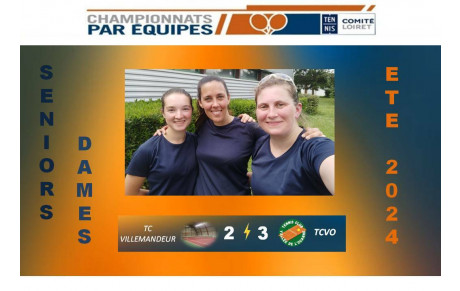 Résultats championnats dames - 4ème journée