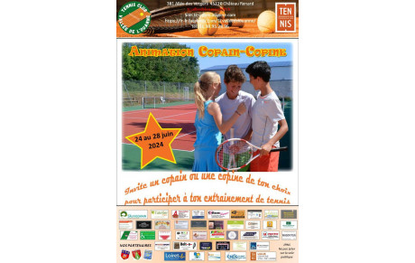 Invitation copains copines du 24 au 28 juin 2024
