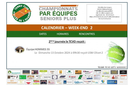 Championnat à domicile dimanche 13 octobre 